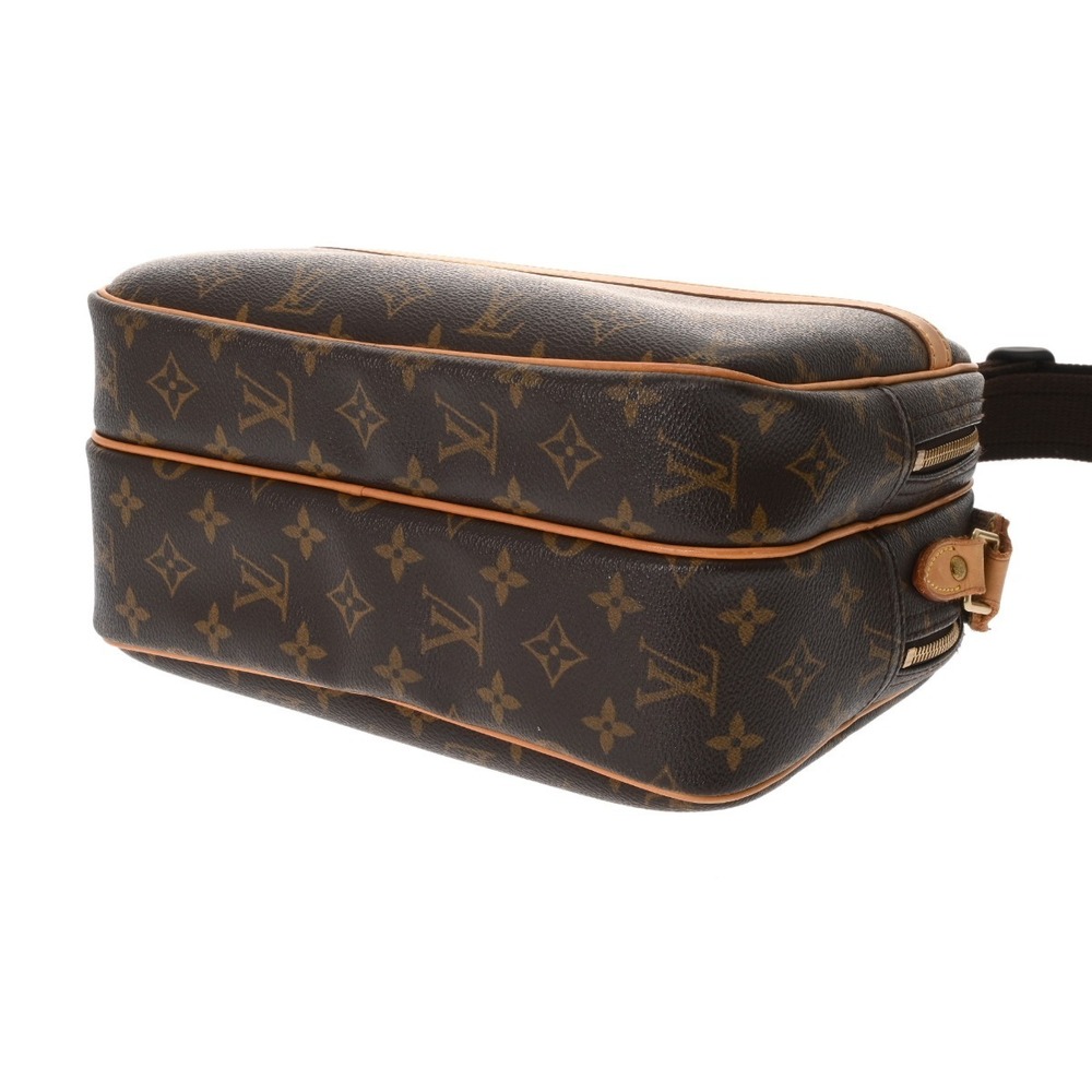 Louis Vuitton Brown Bag Canvas Reporter Monogram Shoulder - Picture 5 of 10